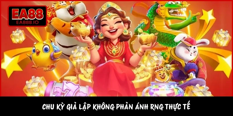 Chu kỳ giả lập không phản ánh RNG thực tế